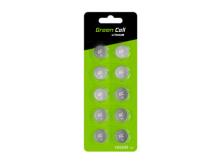 10x Lithium Green Cell CR2032 3V 220mAh Batteries 