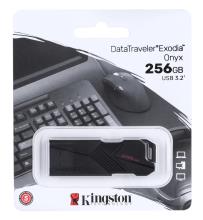 Kingston Datatraveler Exodia Onyx 256GB USB 3.2 Stick Μαύρο 